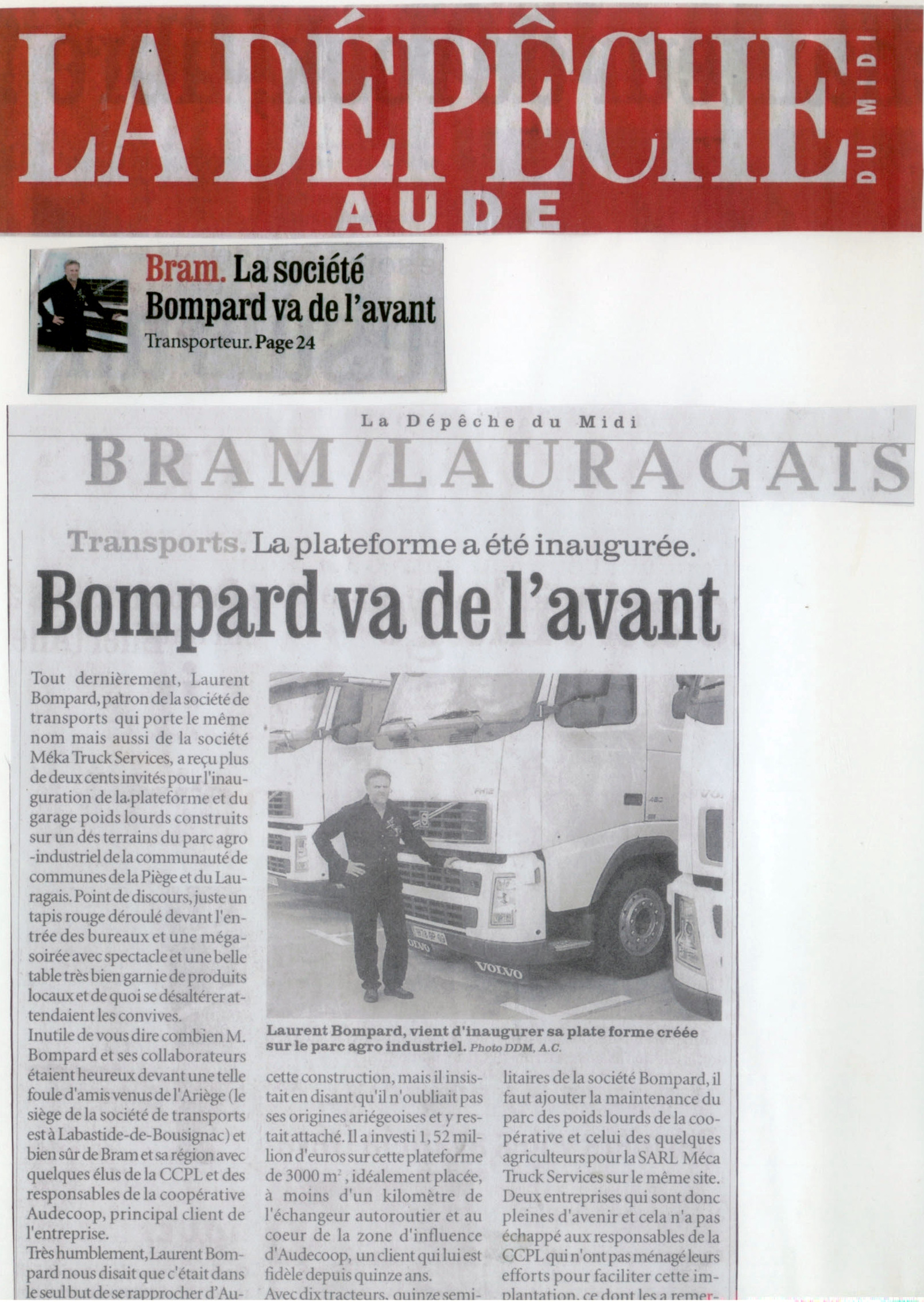 bompard va de l avant ddm